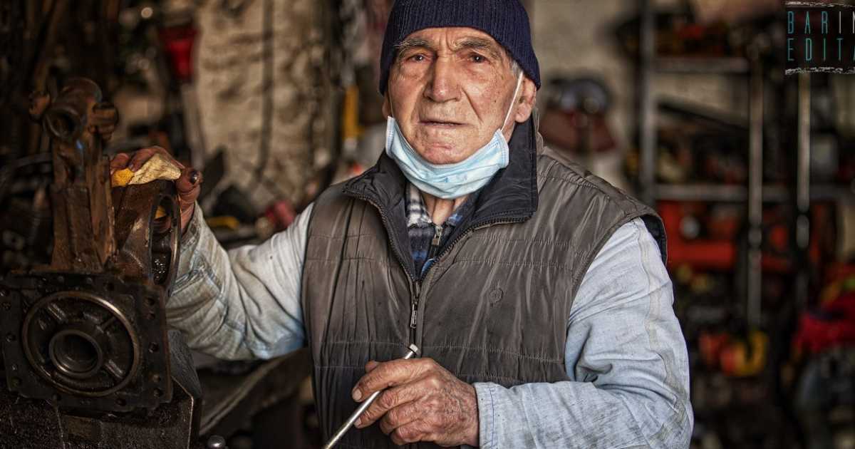 Donato, l'82enne conosciuto da tutta Carbonara: �Maestro nel riparare le motozappe�